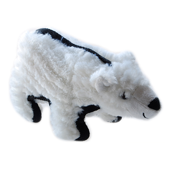 Ruff Play Tuff Plush Polar Bear